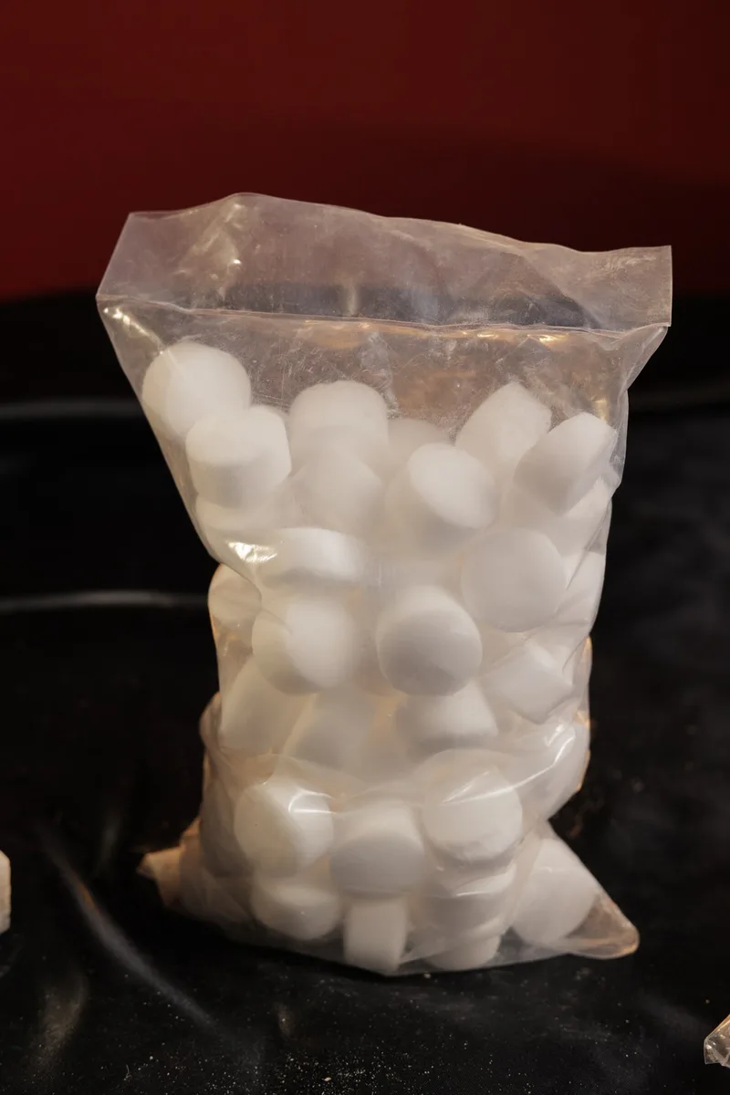 Bulaşık Makinesi Tuz Tableti 1 Kg Doğal Kristal Tuz